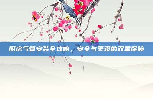 廚房氣管安裝全攻略,，安全與美觀的雙重保障