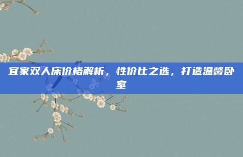 宜家雙人床價格解析,，性價比之選，打造溫馨臥室