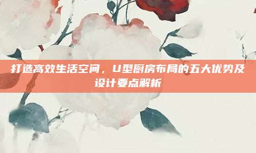 打造高效生活空間，U型廚房布局的五大優(yōu)勢及設(shè)計要點解析