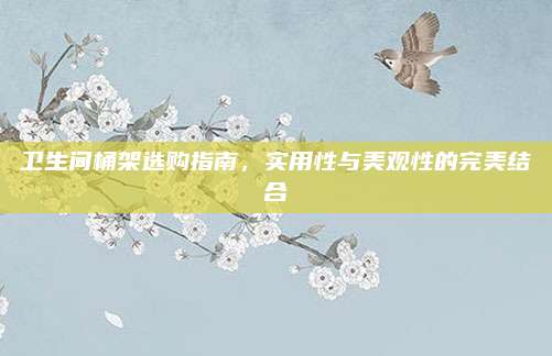 衛(wèi)生間桶架選購指南,，實(shí)用性與美觀性的完美結(jié)合