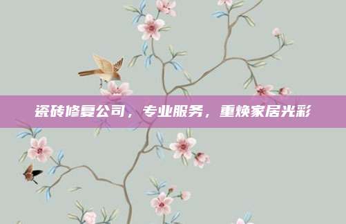 瓷磚修復公司，專業(yè)服務,，重煥家居光彩