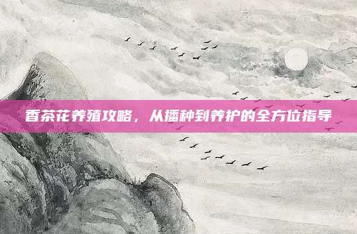 香茶花養(yǎng)殖攻略,，從播種到養(yǎng)護的全方位指導