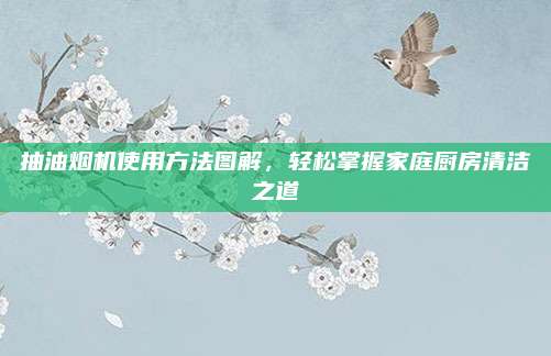 抽油煙機(jī)使用方法圖解,，輕松掌握家庭廚房清潔之道