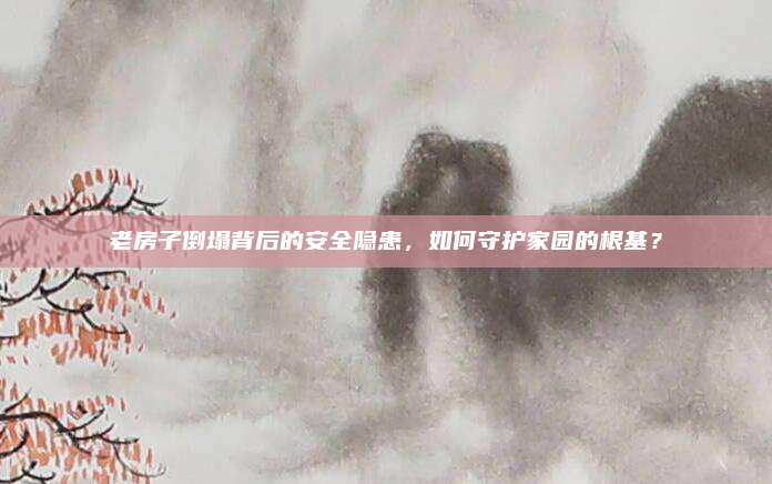 老房子倒塌背后的安全隱患,，如何守護家園的根基？