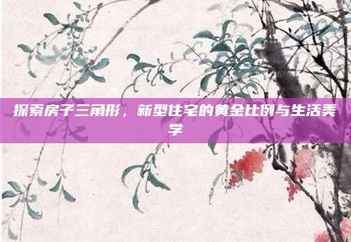 探索房子三角形,，新型住宅的黃金比例與生活美學(xué)