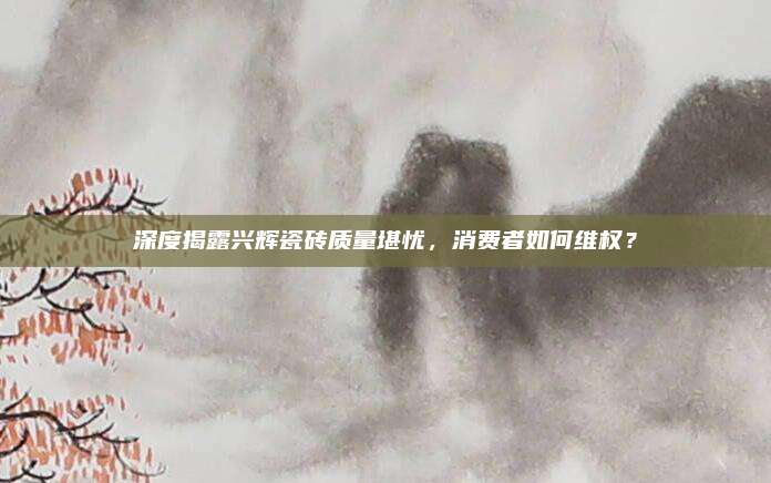 深度揭露興輝瓷磚質(zhì)量堪憂,，消費(fèi)者如何維權(quán)？