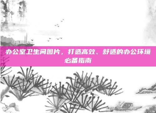 辦公室衛(wèi)生間圖片,，打造高效,、舒適的辦公環(huán)境必備指南