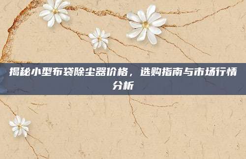 揭秘小型布袋除塵器價格,，選購指南與市場行情分析