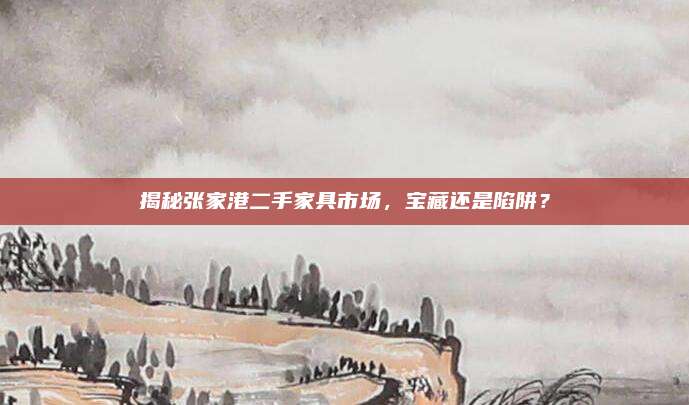 揭秘張家港二手家具市場，寶藏還是陷阱,？