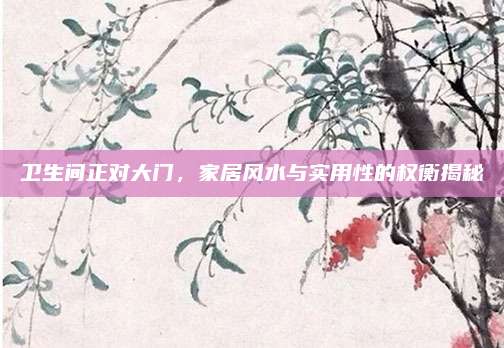 衛(wèi)生間正對大門，家居風水與實用性的權(quán)衡揭秘