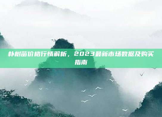 樸樹苗價格行情解析，2023最新市場數(shù)據(jù)及購買指南