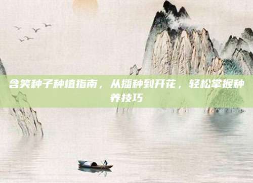含笑種子種植指南，從播種到開花，輕松掌握種養(yǎng)技巧