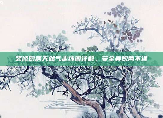 裝修廚房天然氣走線圖詳解，安全美觀兩不誤