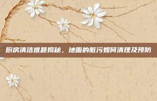 廚房清潔難題揭秘，地面的臟污如何清理及預(yù)防