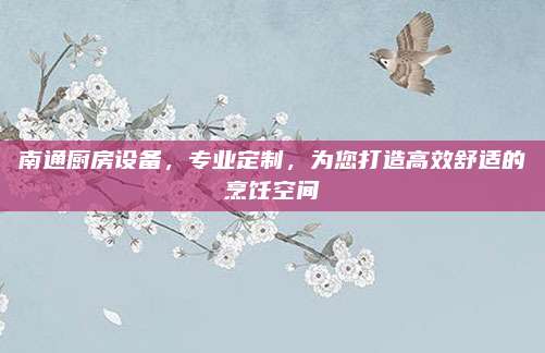 南通廚房設(shè)備，專業(yè)定制,，為您打造高效舒適的烹飪空間