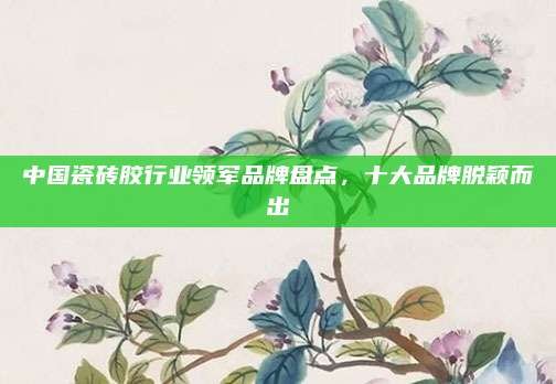 中國瓷磚膠行業(yè)領(lǐng)軍品牌盤點,，十大品牌脫穎而出