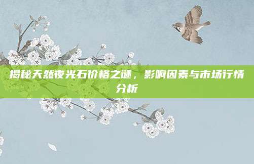 揭秘天然夜光石價格之謎,，影響因素與市場行情分析