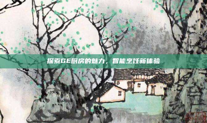 探索GE廚房的魅力,，智能烹飪新體驗(yàn)