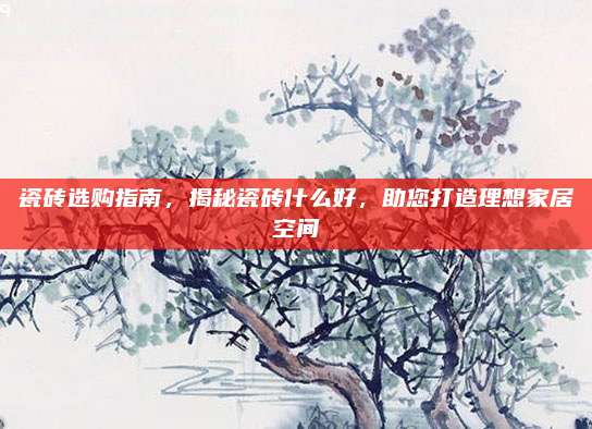 瓷磚選購指南,，揭秘瓷磚什么好，助您打造理想家居空間