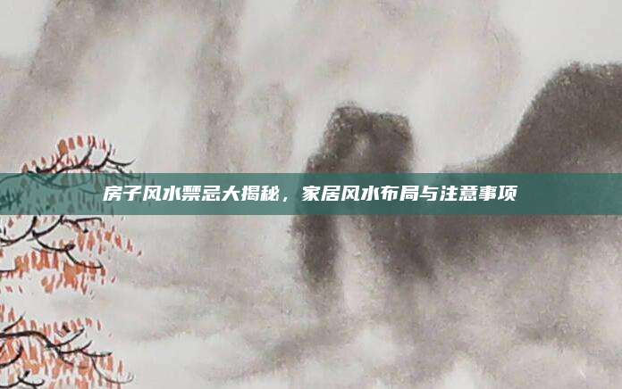 房子風水禁忌大揭秘,，家居風水布局與注意事項