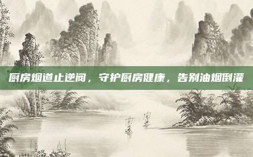 廚房煙道止逆閥,，守護(hù)廚房健康，告別油煙倒灌