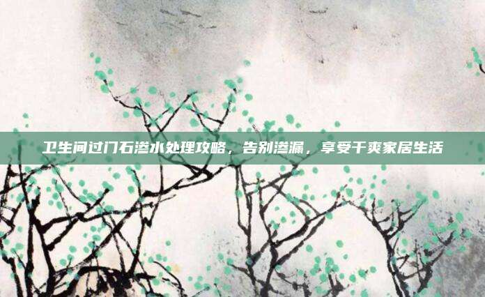 衛(wèi)生間過門石滲水處理攻略，告別滲漏,，享受干爽家居生活